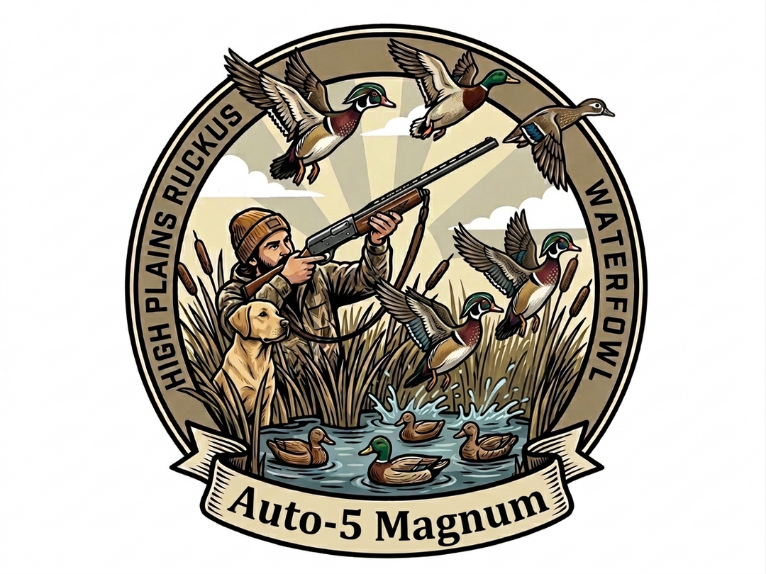 High Plains Ruckus Waterfowl Tee | Auto-5 Mag Edition