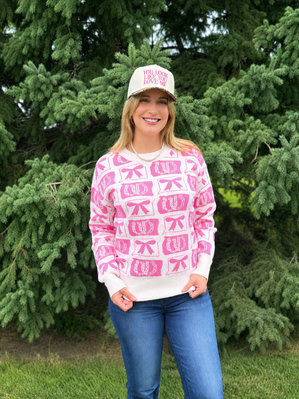 You Look Like You Love Me Ball Cap - Woodland Camo
