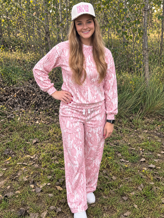 Heritage Woodlands-Camo Sweater &amp; Pants Set
