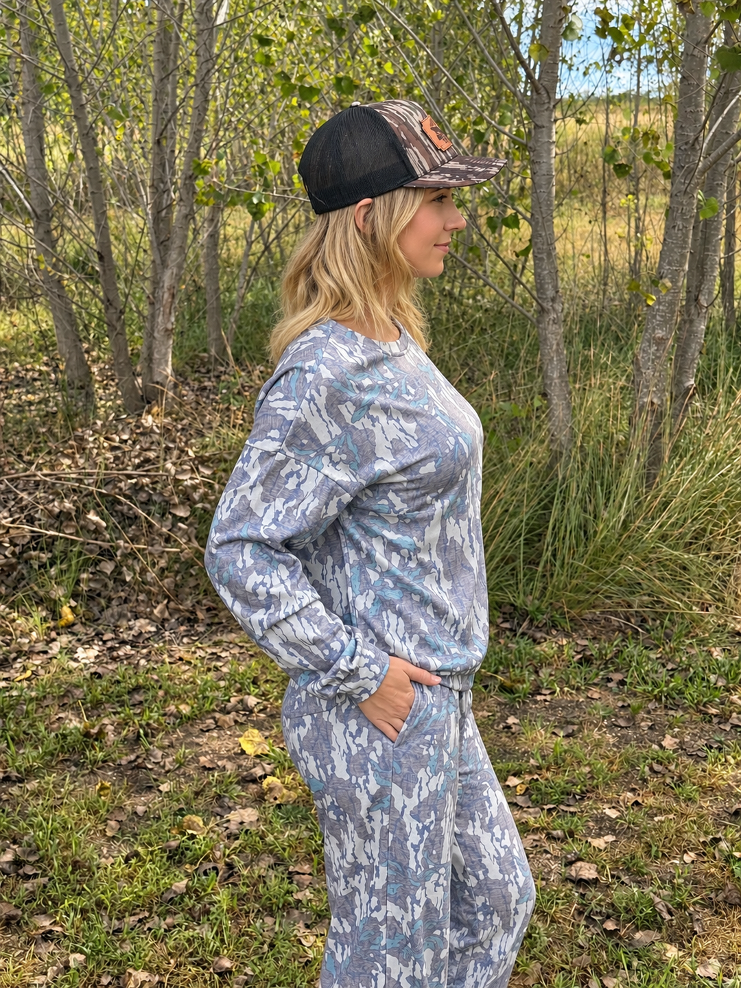Heritage Woodlands-Camo Sweater &amp; Pants Set
