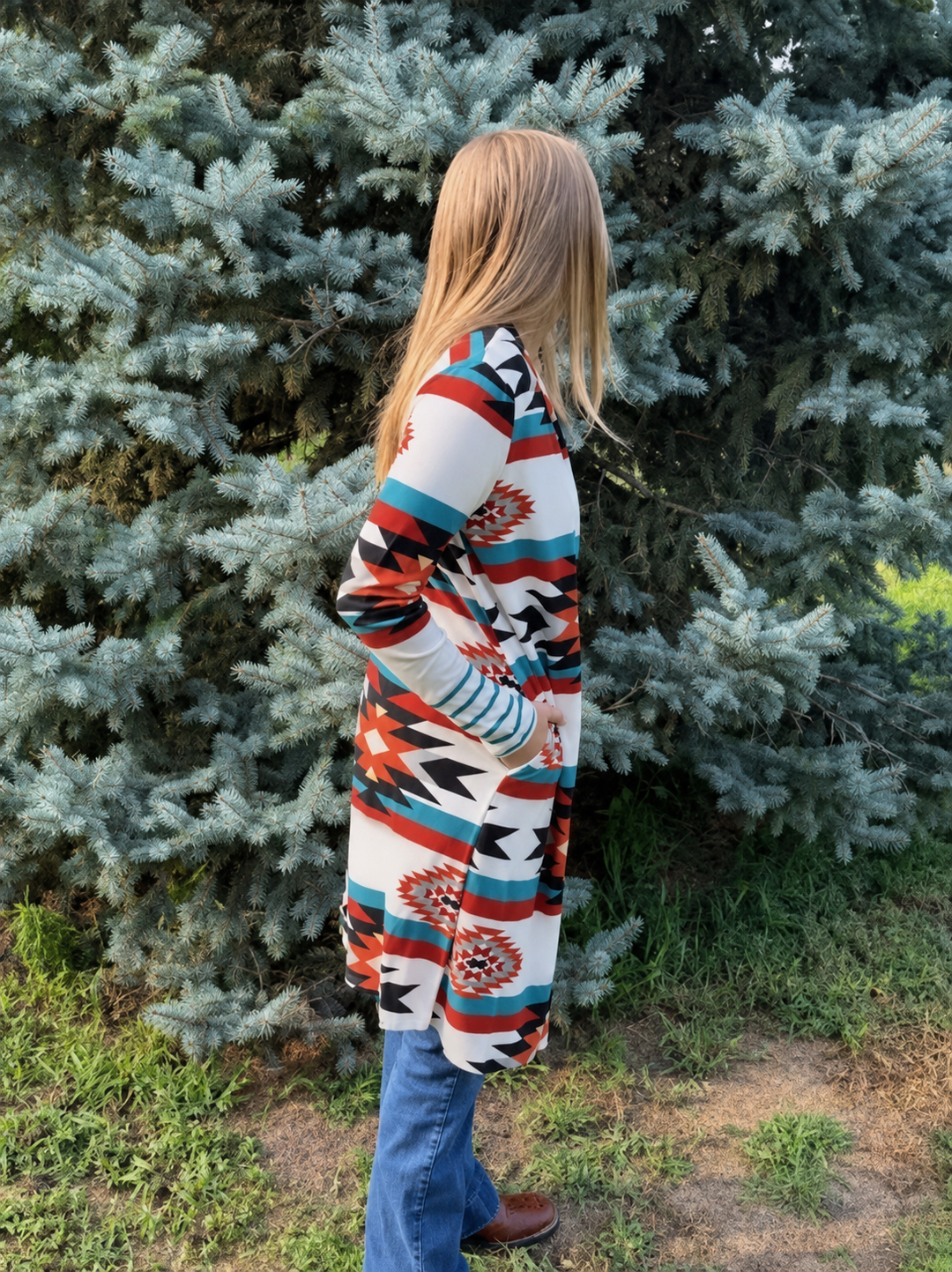 Sedona Sunrise Duster Cardigan