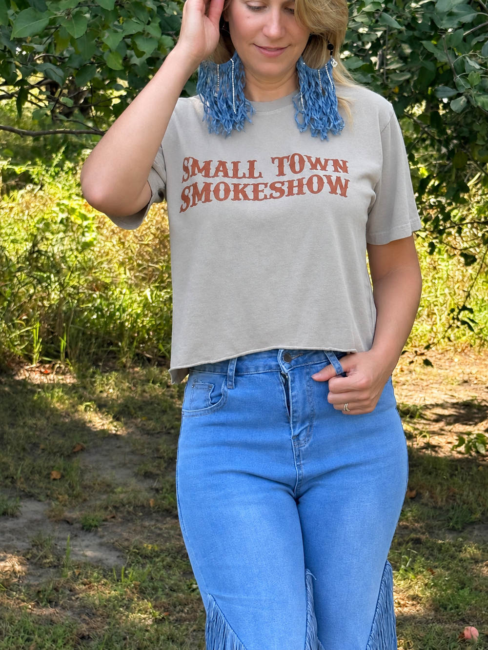 Smalltown Smokeshow Tee