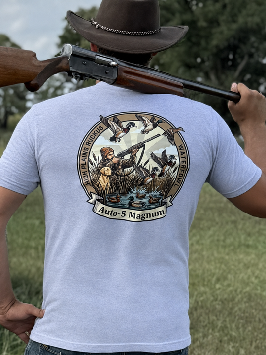 High Plains Ruckus Waterfowl Tee | Auto-5 Mag Edition