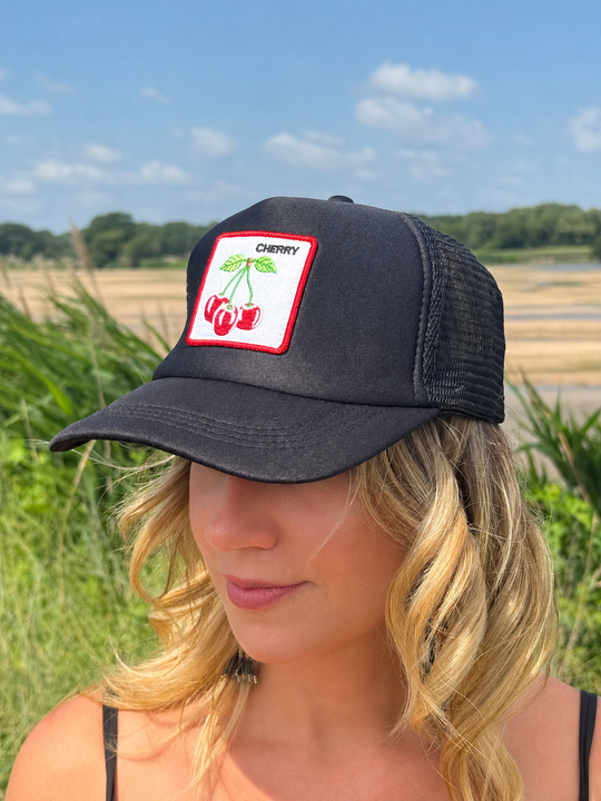 Red Cherries - Womens Trucker Cap