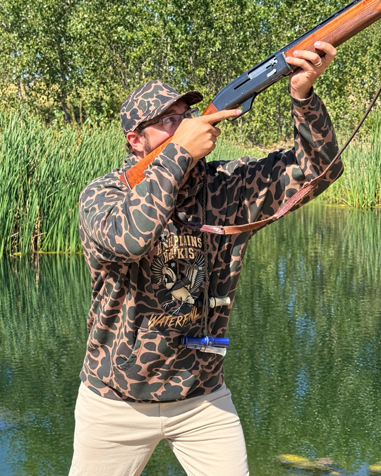 High Plains Ruckus Waterfowl Duck Hunter Camo Hoodie