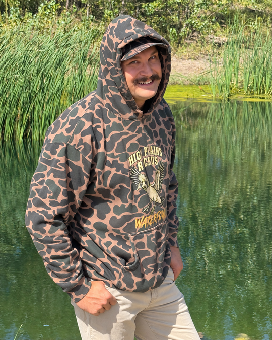 High Plains Ruckus Waterfowl Duck Hunter Camo Hoodie