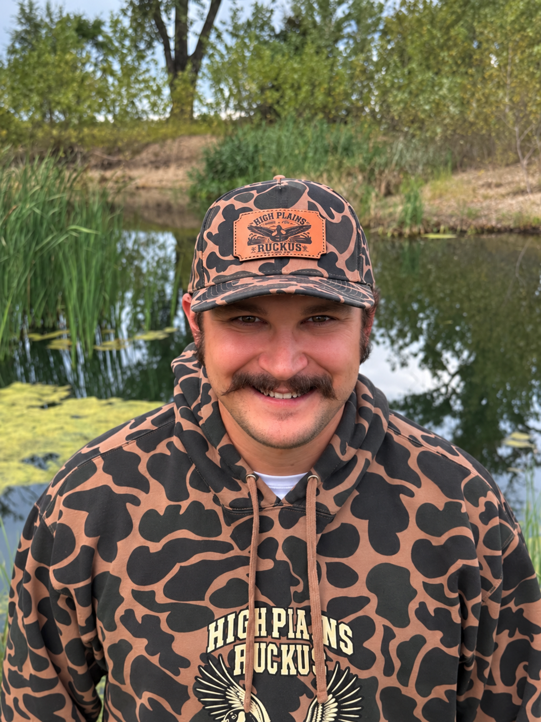 High Plains Ruckus Waterfowl Duck Hunter Camo Hoodie