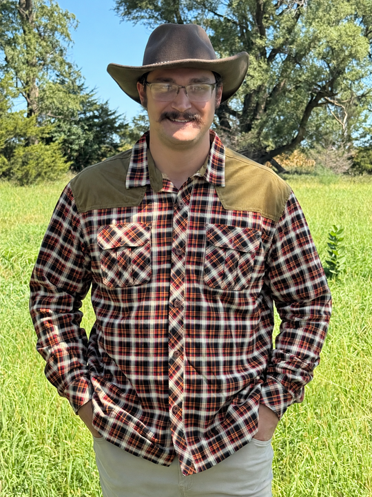 The Heartland Squire Plaid Sherpa Light Fall Jacket