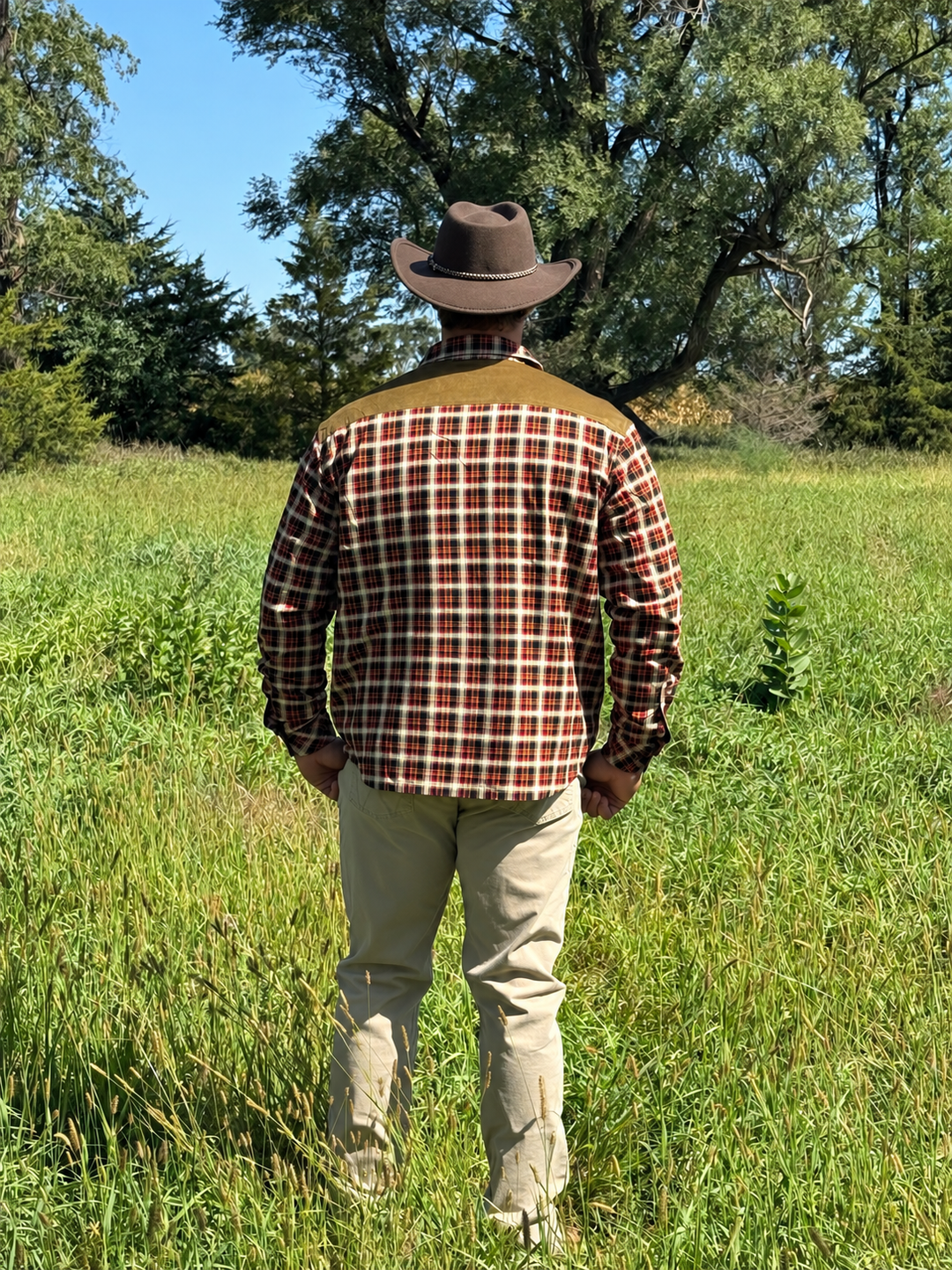 The Heartland Squire Plaid Sherpa Light Fall Jacket