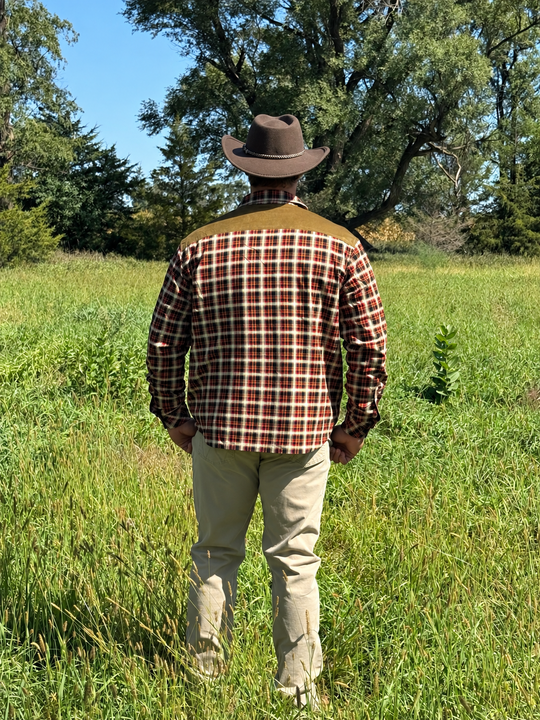 The Heartland Squire Plaid Sherpa Light Fall Jacket