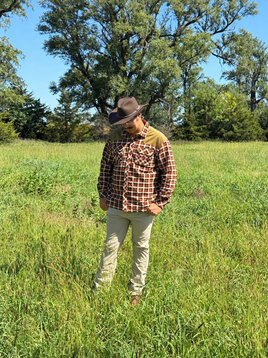The Heartland Squire Plaid Sherpa Light Fall Jacket