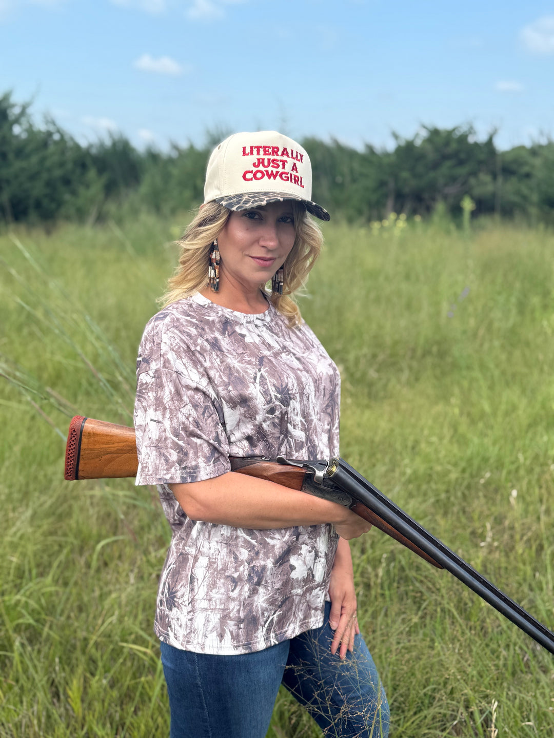 Litterally Just A Cowgirl Ball Cap