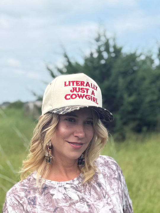Litterally Just A Cowgirl Ball Cap