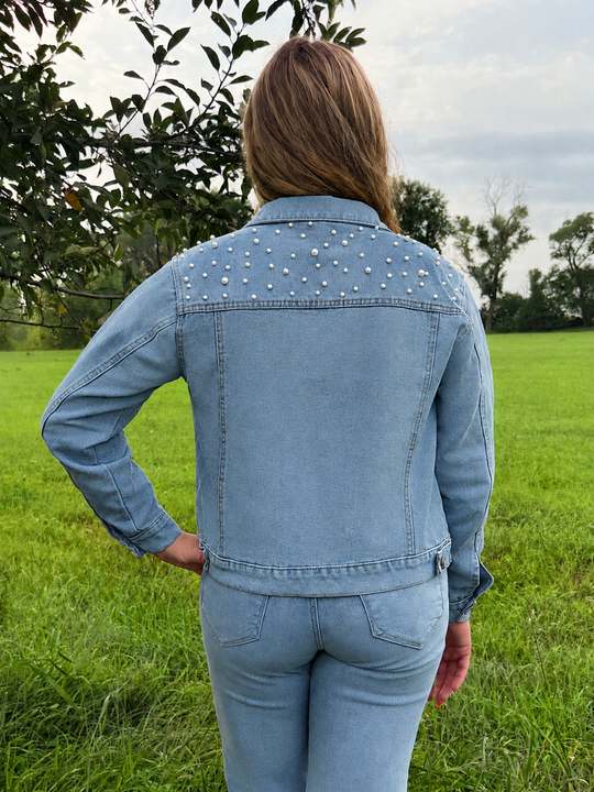 Rodeo-Pearl Denim Jacket
