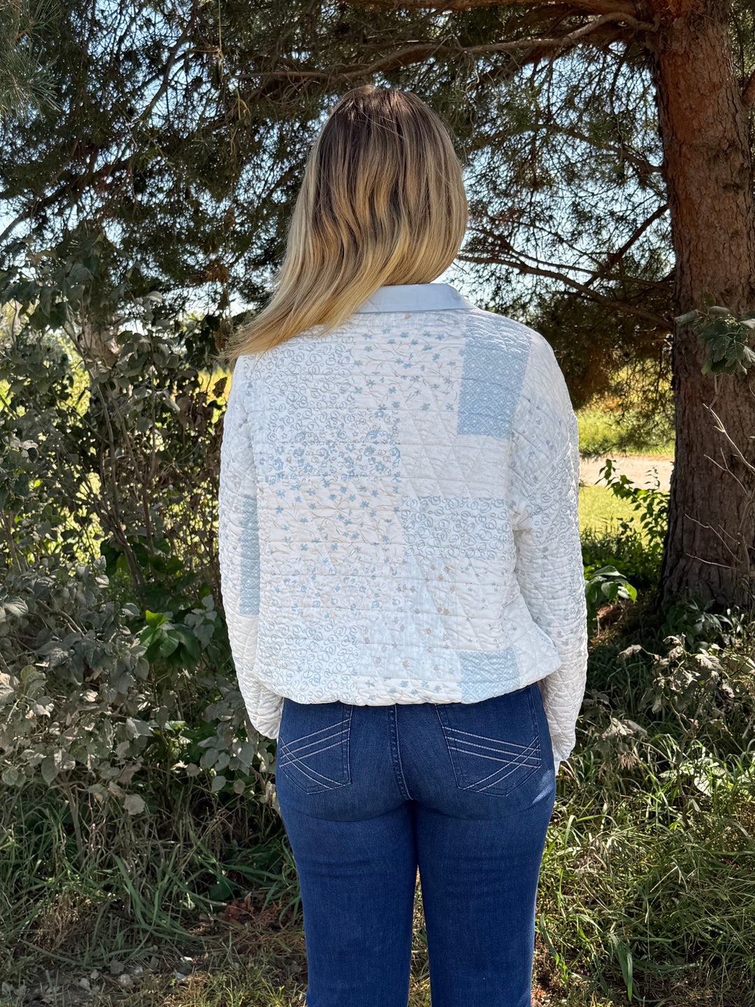 Big Sky Quilted Pullover