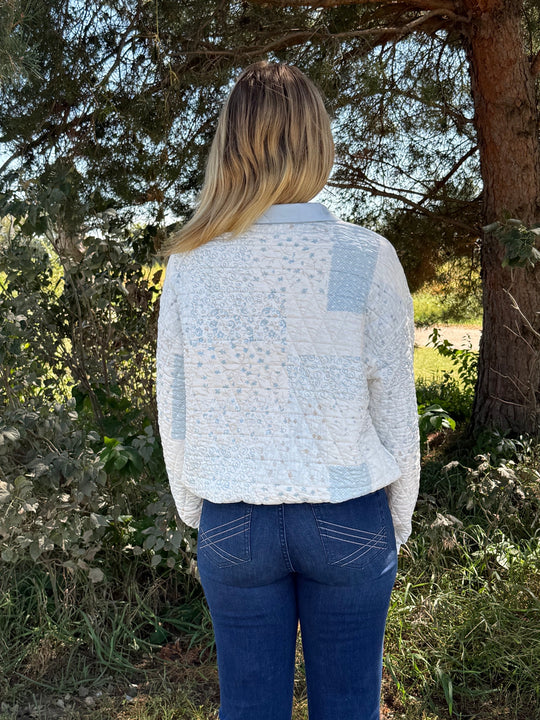 Big Sky Quilted Pullover