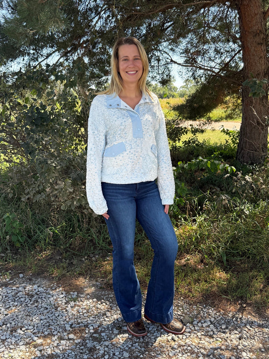 Big Sky Quilted Pullover