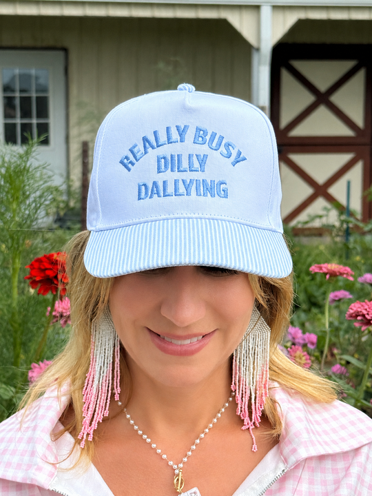 Real Busy Dilly Dallying Ball Cap