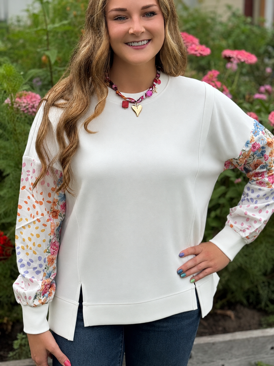 Wildflower Valley Pullover Sweater