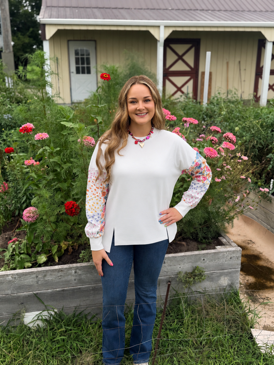 Wildflower Valley Pullover Sweater
