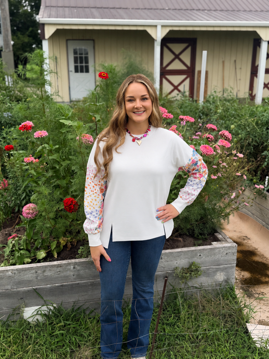 Wildflower Valley Pullover Sweater