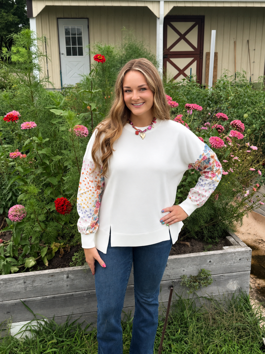 Wildflower Valley Pullover Sweater